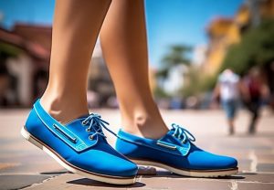Oferta Especial Zapatos Sperry Mujer Azules con 30% de Descuento y Envío Gratis